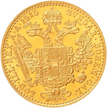 Austria ducat 1915
