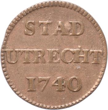 Utrecht-stad Duit 1740/39