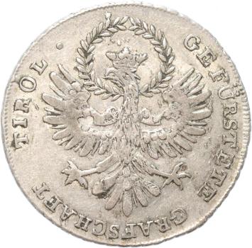 Austrian States Hall 20 Kreuzer silver 1809 A.XF