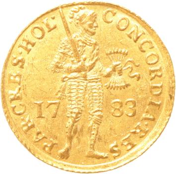 Holland Nederlandse dukaat goud 1783
