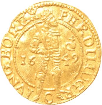 Kampen Dukaat goud 1649