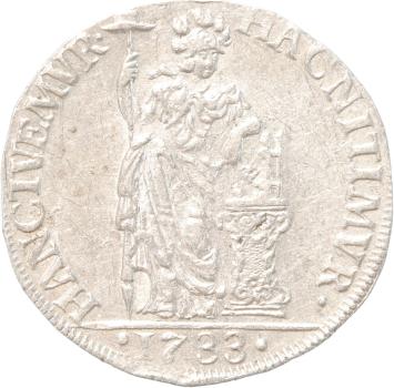 Overijssel Gulden - Generaliteits- 1733