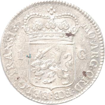 Overijssel Gulden - Generaliteits-3 stippen 1764
