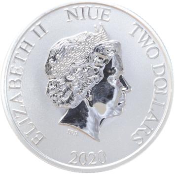 Fiji Schildpad 2020 1 ounce silver