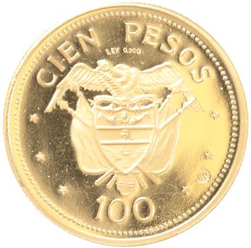 Colombia 100 Pesos 1968
