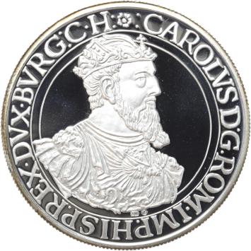 Replica 1 Gulden 1550 Carolus in Zilver