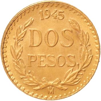 Mexico 2 pesos 1945