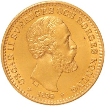 Sweden 10 kroner 1883