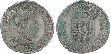 Gelderland Hertogdom Lorraine, Nancy. Teston 1582/1608