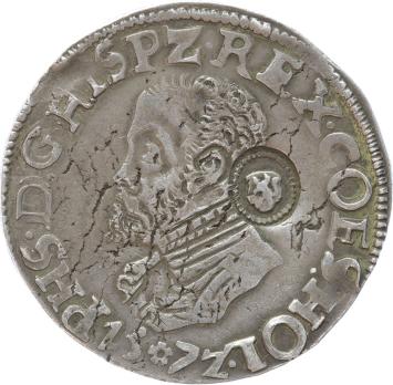 Holland Half Philipsdaalder lion mark 1572