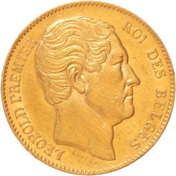 Belgium 20 francs 1865 a