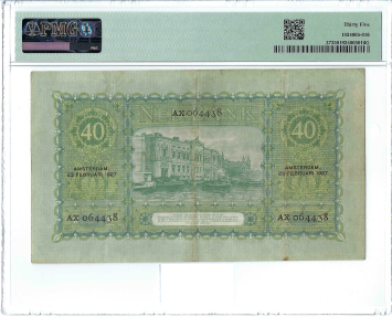 40 gulden 1921 Maurits 93-2