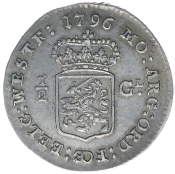 West Friesland 1/2 Guilder 1796