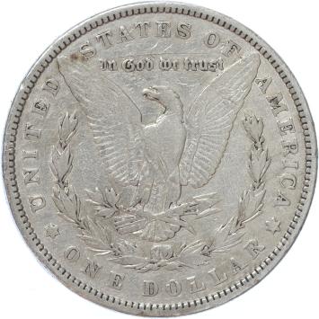 USA Morgan 1 dollar silver 1879 VF