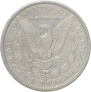 USA Morgan 1 dollar silver 1881o VF/XF