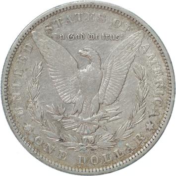 USA Morgan 1 dollar silver 1883o XF