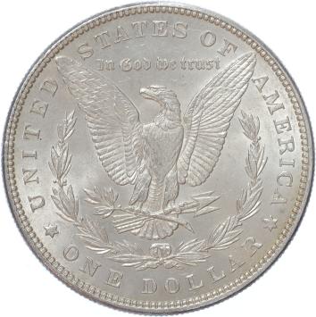 USA Morgan 1 dollar silver 1884 UNC