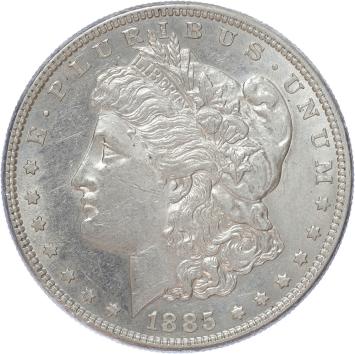 USA Morgan 1 dollar silver 1885 UNC