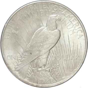 USA Peace 1 Dollar silver 1925 BU