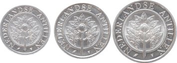 Nederlandse Antillen 5-10-25 Cent 2023