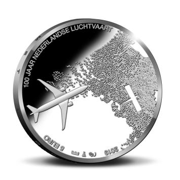 Luchtvaart 5 euro zilver 2019 herdenkingsmunt proof