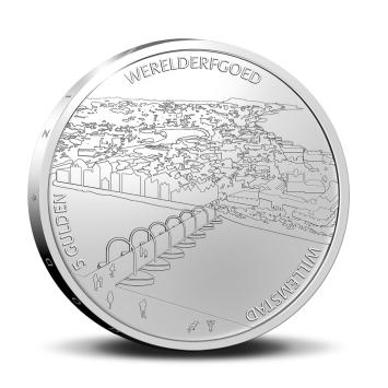 5 Gulden 2023 Willemstad Curaçao en Sint Maarten Proof