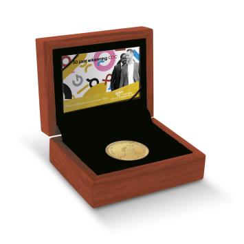 COC 50 jaar erkenning 10 euro goud 2023 herdenkingsmunt proof