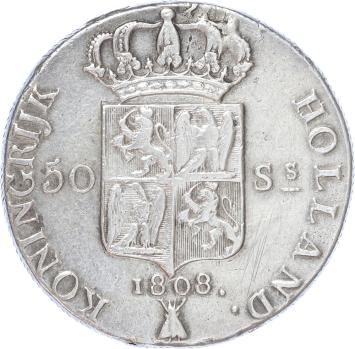 Kingdom of Holland 50 Stuivers 1808/07