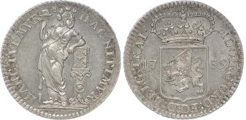 Utrecht Muntmeesterpenning 1759