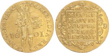 Utrecht Gouden dukaat 1801