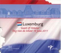Dag van de Munt-set Guest of Honour Luxemburg 2011