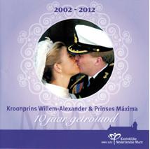 10-jarig Huwelijk Alexander en Maxima themaset 2012