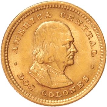 Costa Rica 2 colones 1900