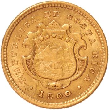 Costa Rica 2 colones 1900