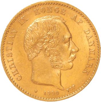 Denmark 20 kroner 1900