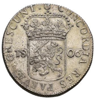Koninkrijk Holland 1806-1810 Zilveren dukaat 1806