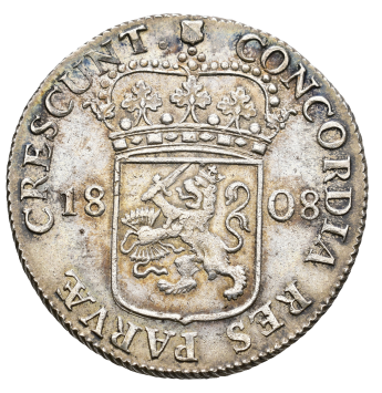 Koninkrijk Holland 1806-1810 Zilveren dukaat 1808