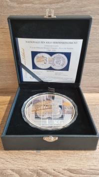 2019 Nationale één kilo herdenkingsmunt, Jubileumuitgifte 75 Jaar Operatie Market Garden - Slag om Arnhem 1944 - 2019