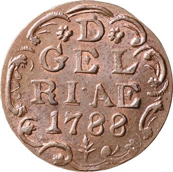 Gelderland Duit 1788
