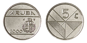 5 Cent Aruba BU/FDC