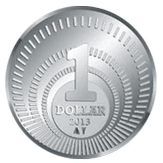 1 Dollar 2013 Inhuldiging BES Proof zilver