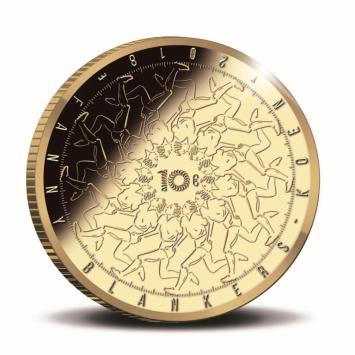 Fanny Blankers-Koen 10 euro goud 2018 herdenkingsmunt proof