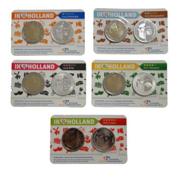Holland Coin Cards zilver 2014-2018