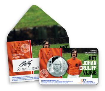 Johan Cruijff Vijfje 2017 1e Dag Coincard