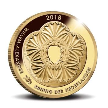 Leeuwarden 10 euro goud 2018 herdenkingsmunt proof