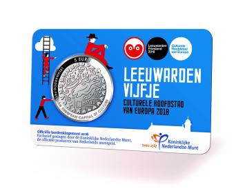 Leeuwarden Vijfje 2018 Coincard UNC