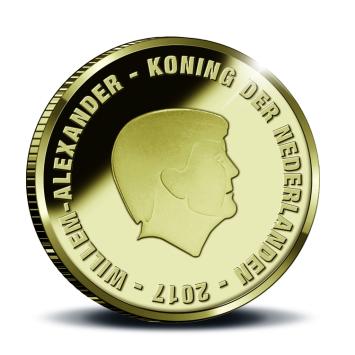 Johan Cruijff 10 euro goud 2017 herdenkingsmunt proof