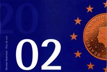 FDC set Nederland 2002 met Euromunten
