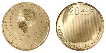 Geboortemunt 20 Euro 2004 goud proof