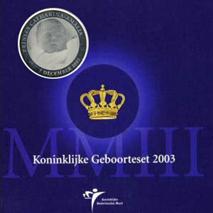 Koninklijke geboorte themaset 2003